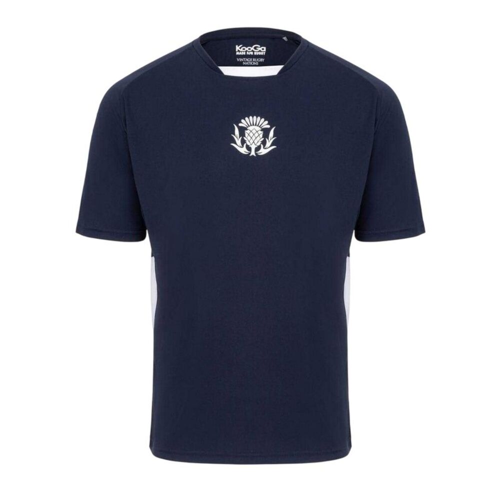 KooGa Mens Rugby Scotland Rugby Shirt / Royal Blue